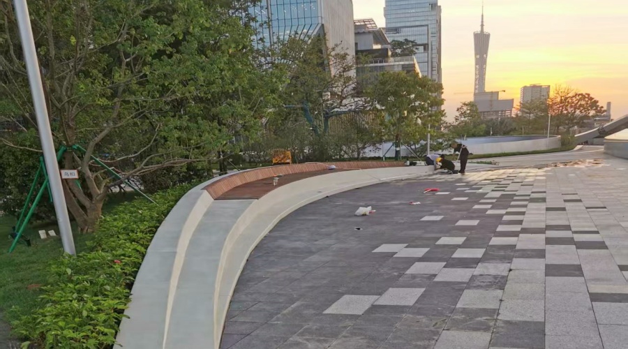GRC坐凳與樹池